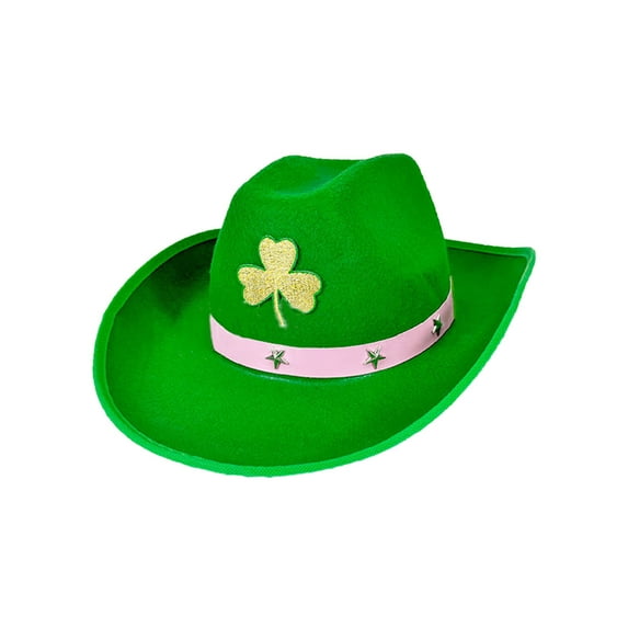 St Patricks Day Savings! PRETXORVE St Patricks Day Hats with Light St Patrick's Day Green Velvet Top Hat Green St. Patricks Day Party Accessories Green Christmas Tree Topper Hat