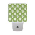 thumbnail image 1 of St Patricks Day Seamless Clovers LED Night Light Sensor Lamp Plug-in Adjustable Brightness 2 Pack, 1 of 7