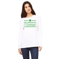 thumbnail image 1 of St Patricks Day Shamrock and Shenanigans Womens Long Sleeve T Shirt, 1 of 5
