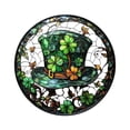 thumbnail image 1 of St Patricks Day Shamrocks Hanging Decorations, Ngxiha 2D Shamrock Acrylic Hanging Ornaments Irish Wreath Decor for Happy St Patrick'S Day Irish Party Wall Home Decorations, 1 of 10