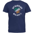 thumbnail image 1 of St Patricks Day Shenanigans Malarkey Distressed Irish Flag Clover Mens T Shirt, 1 of 5