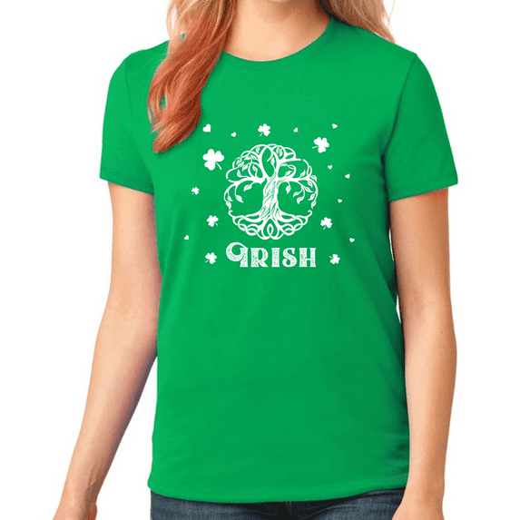 St Patricks Day Shirt Kids St Patricks Day Shirt Girls Irish Roots Irish Shirt Shamrock Cute Irish Shirt