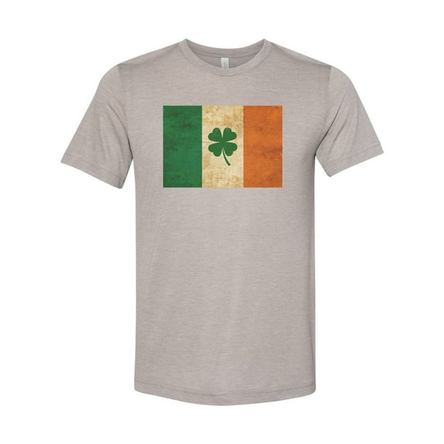 St. Patricks Day Shirt, Shamrock Shirt, Irish Flag, Ireland Shirt, Unisex Fit, Irish Shirt, Shamrock, Irish Flag Shirt, St Patty's Shirt, Heather Stone, LARGE