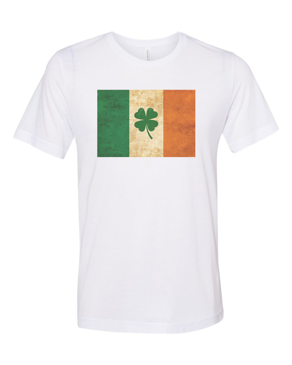 St. Patricks Day Shirt, Shamrock Shirt, Irish Flag, Ireland Shirt, Unisex Fit, Irish Shirt, Shamrock, Irish Flag Shirt, St Patty's Shirt, White, LARGE - image 1 of 1
