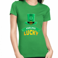 thumbnail image 1 of St Patricks Day Shirt for Women Saint Patrick's Shamrock Shirts Lucky Leprechaun Irish Shirt, 1 of 6