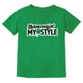 thumbnail image 1 of St Patricks Day Shirts for Kids Shamrocking My Style T-Shirt Youth Kids T-Shirt X-Small Green, 1 of 6