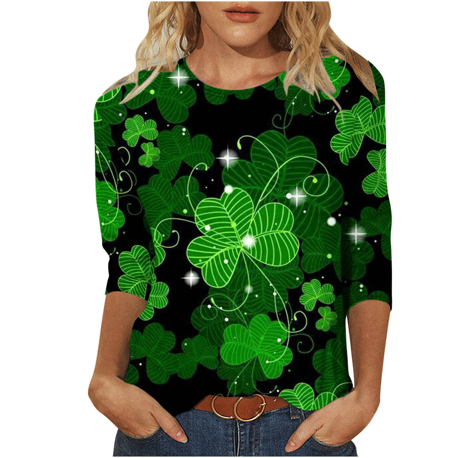 st patricks day tank tops walmart