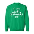 thumbnail image 1 of St. Patricks Day. Sweatshirt Men -Image by Shutterstock, Male Small, 1 of 4