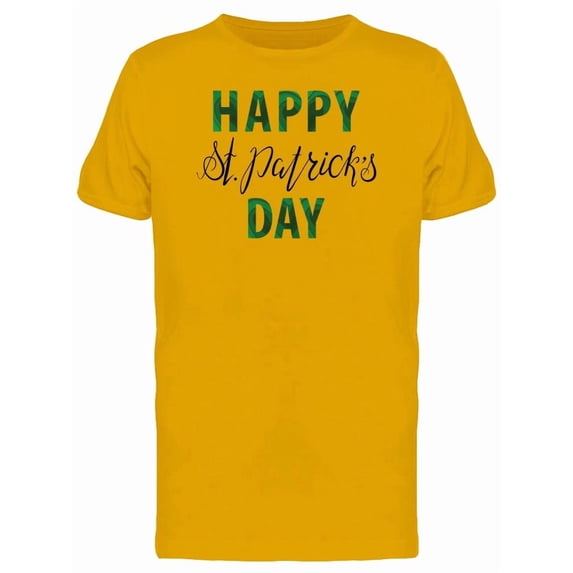 St Patricks Day Swirl Doodle Tee Men's -Image by Shutterstock