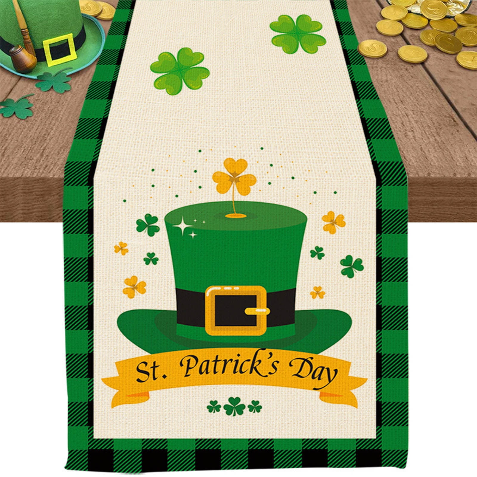 st patricks day table cloths