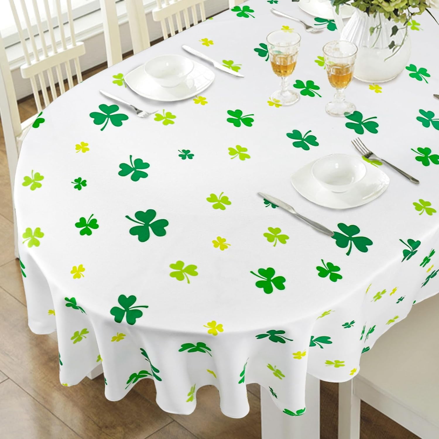 st patricks day vinyl tablecloths