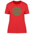 thumbnail image 1 of St Patricks Day Text In A Circle T-Shirt Women -Image by Shutterstock, Female Small, 1 of 2