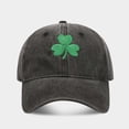 thumbnail image 1 of St. Patricks Day Trucker Hat,Green Mesh Baseball Cap for Women Men,Couples Vintage Shamrock Irish Prints Adjustable Hat,Black, 1 of 5