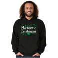 thumbnail image 1 of St Patricks Day True Irishman Clover Men's Big & Tall Graphic Hoodie Brisco Brands 2X, 1 of 3