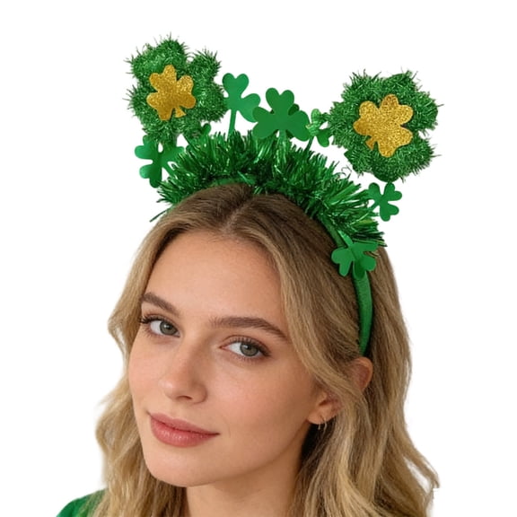 St Patricks Day Women's Headband Hair Accessory Color Yellow4 Size One Size
