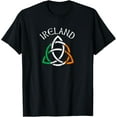 thumbnail image 1 of St Patricks Day for Men Women Adults Celtic Knot Ireland T-Shirtmen and women can wear, black, white, gifts.S,M,L,XL,2XL,3XL,2327XL, 1 of 4