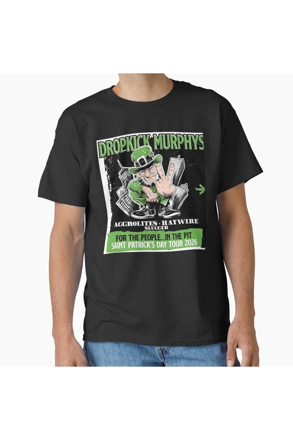 St Patricks Days Tour Bisalagi Celtic Punk T-Shirt