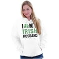 thumbnail image 1 of St Patricks I Love My Irish Husband Hoodie Sweatshirt Women Brisco Brands S, 1 of 5