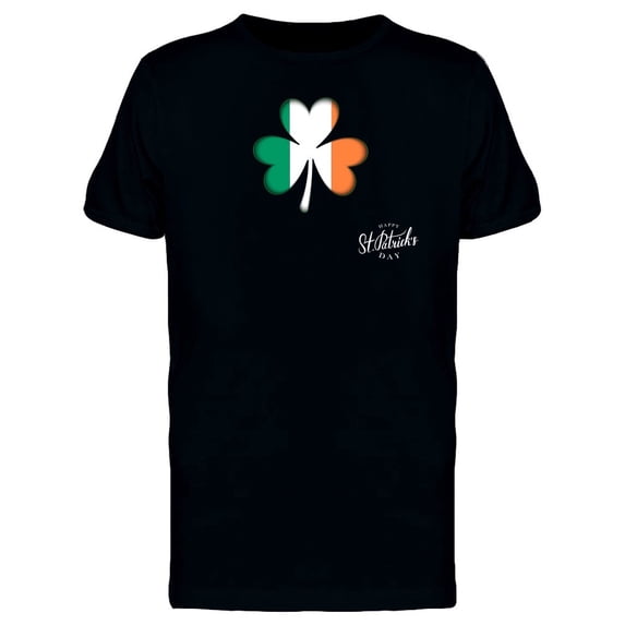 St Patricks Ireland Clover Flag Tee Men's -Image by Shutterstock