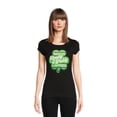 thumbnail image 1 of Wound Up Women's Short Sleeve O Neck Graphic T-Shirt, 1 of 5