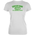 thumbnail image 1 of St Patricks Vintage Irish Birthday 1958 Juniors Soft T Shirt White LG, 1 of 1
