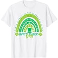 thumbnail image 1 of St. Patty's Day Outfit, Happy Saint Patrick's Day Rainbow T-Shirt, 1 of 2