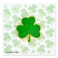 thumbnail image 1 of St. Patty's Green Shamrock 3 Leaf Clover Pin on Card, 1 of 4
