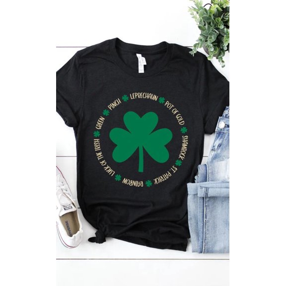 St Pattys Things Graphic Tee T-Shirt