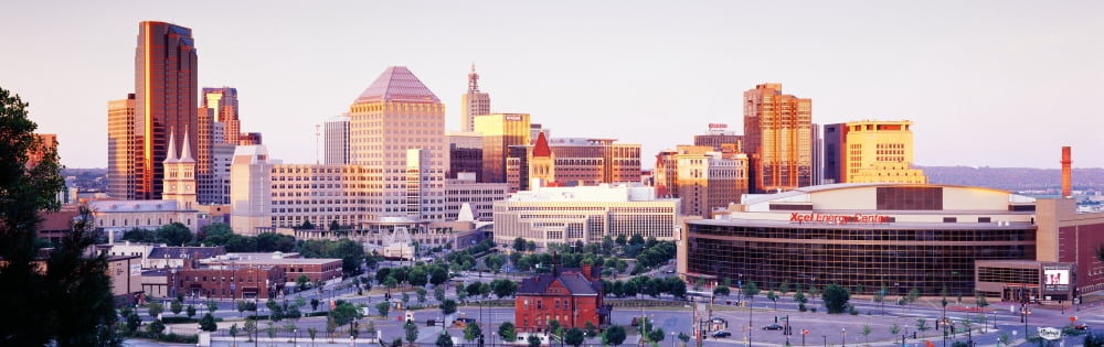 St Paul MN Canvas Art - Panoramic Images (36 x 12)