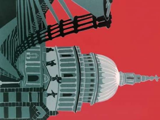 St Pauls Cathedral Canvas Art - Jennie Ing (18 x 24)