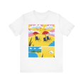 thumbnail image 1 of St. Pete Beach Fl Unisex Jersey Short Sleeve T-shirt - Crea8ta, 1 of 4