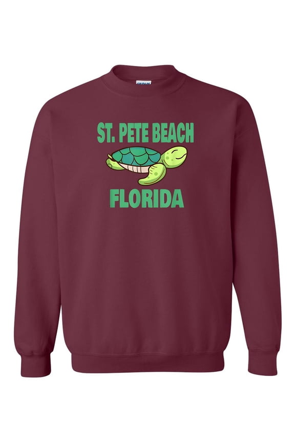 St. Pete Beach Florida Sea Turtle Ocean Lover Travel Sweatshirt