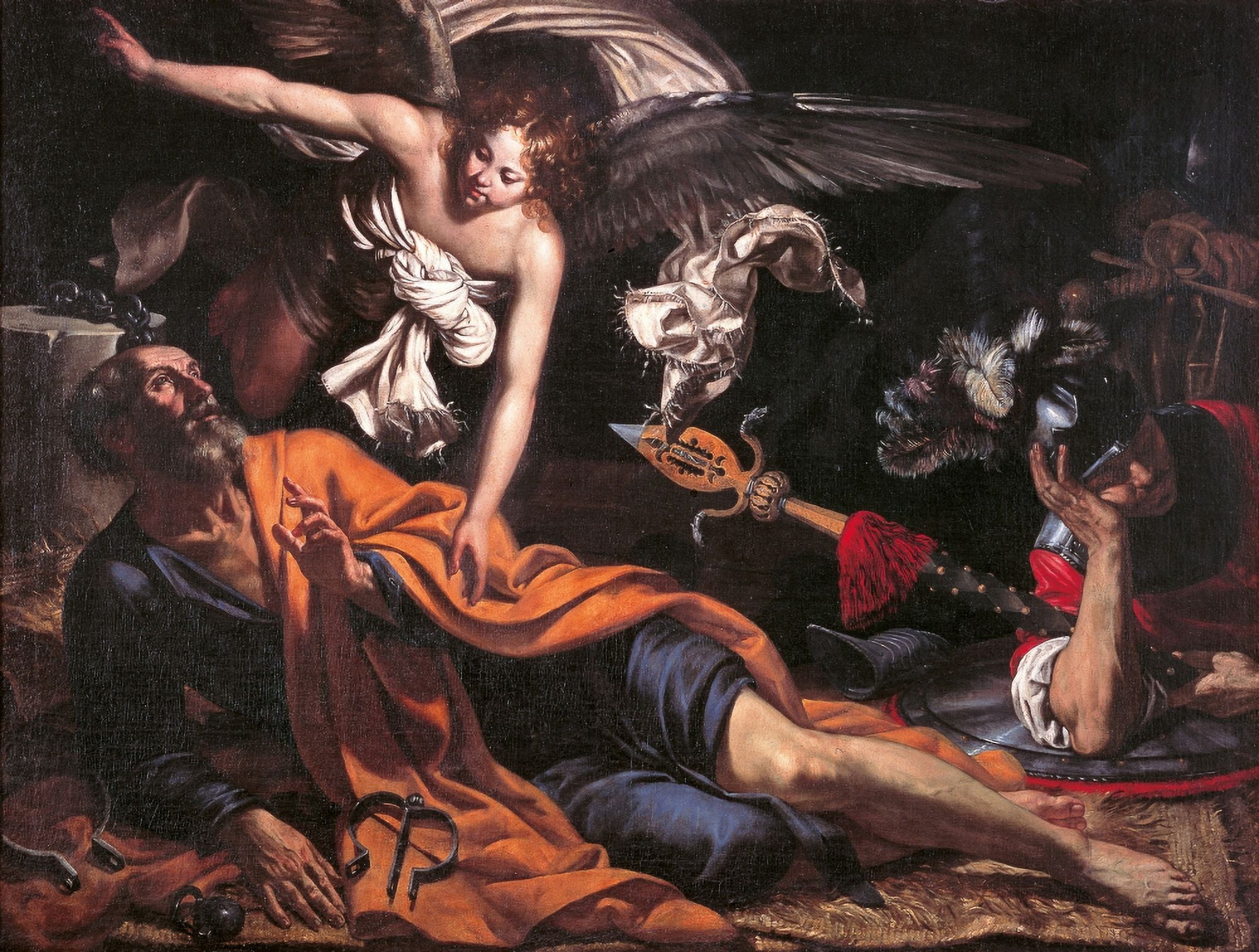 St Peter In Prison Canvas Art - (24 x 18)
