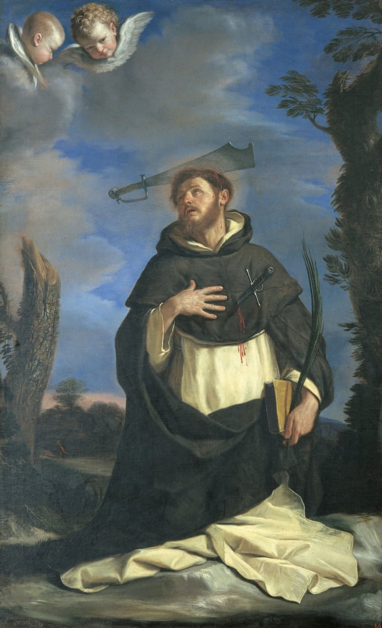 St Peter Martyr Canvas Art - (24 x 36)