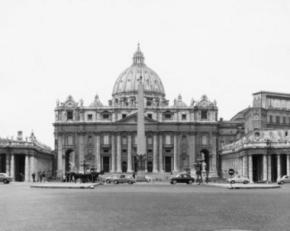 St Peters Basilica Vatican City Canvas Art - (18 x 24)