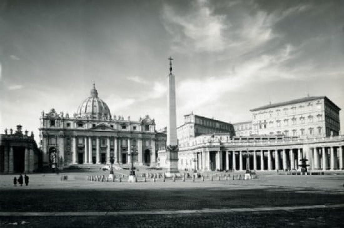 St Peters Square Vatican City Canvas Art - (24 x 36)
