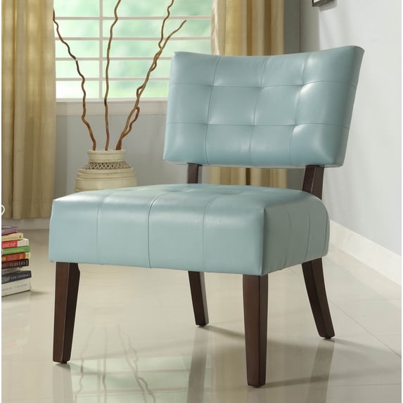 St Peterson Faux Leather Accent Chair, Multiple Colors