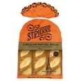 St. Pierre Brioche Pretzel Rolls Regular 6 Count 14.1 oz (Pack of 2)