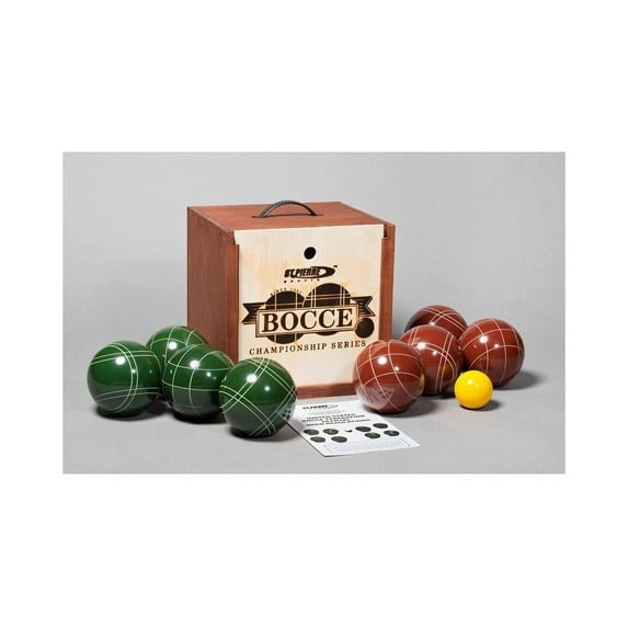 St. Pierre Tournament Bocce Set in Wood Box (TB2) by St.Pierre - Made in USA