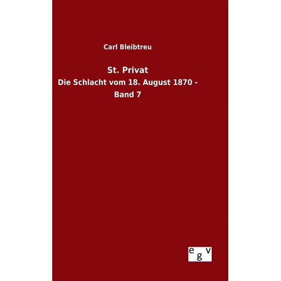 St. Privat (Hardcover)