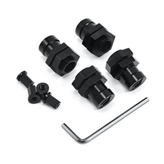 St Racing Concepts STA31266BK Aluminum 17mm Hex Conversion Wraith/Deadbolt, STA31266BK