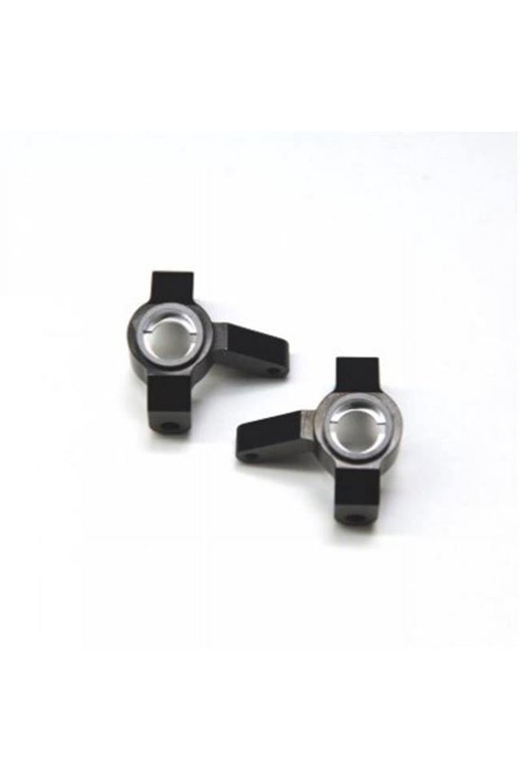 Steering Knuckles-Scx10 Ii Black, 1 Pair, Aluminum