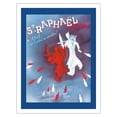 thumbnail image 1 of St Raphaël Quinquina Aperitif - At Christmas... At New Year’s Eve - Vintage Advertising Poster by Charles Loupot c.1930s - Fine Art Matte Paper Print (Unframed) 20x26in, 1 of 4