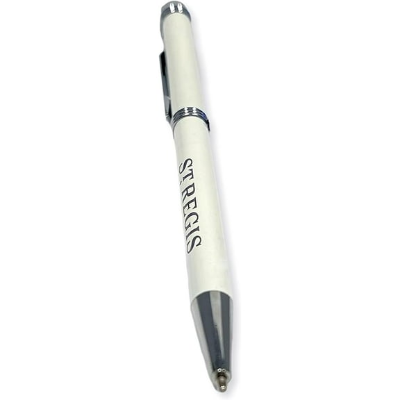 St. Regis Hotel Luxury Souvenir Pen – White Ink Pen, 5.38 Inch, Premium Collectible, Set of 1
