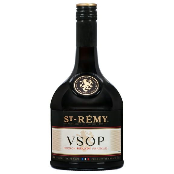 St-Remy VSOP French Brandy, 750ml Glass Bottle, 40% ABV