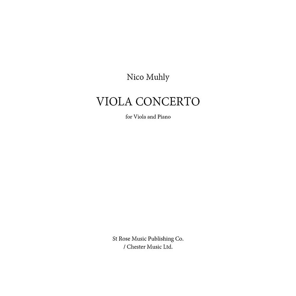 St. Rose Music Publishing Co. Viola Concerto (for Viola and Piano) Music Sales America Series Softcover