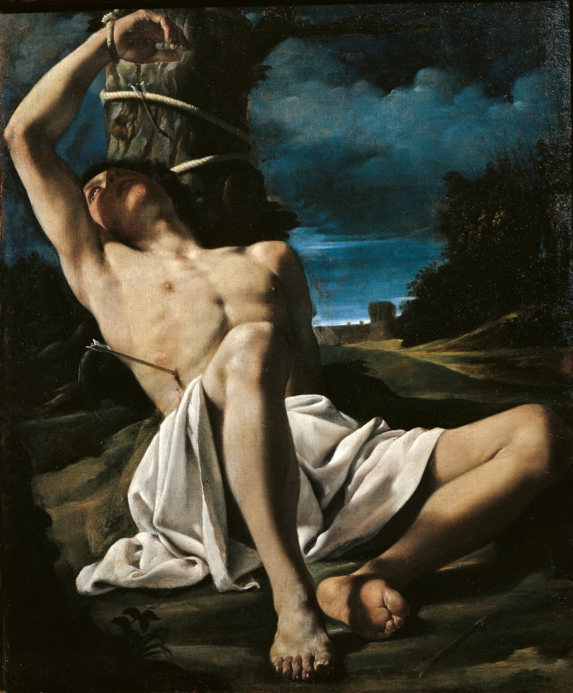 St Sebastian Canvas Art - (18 x 24)