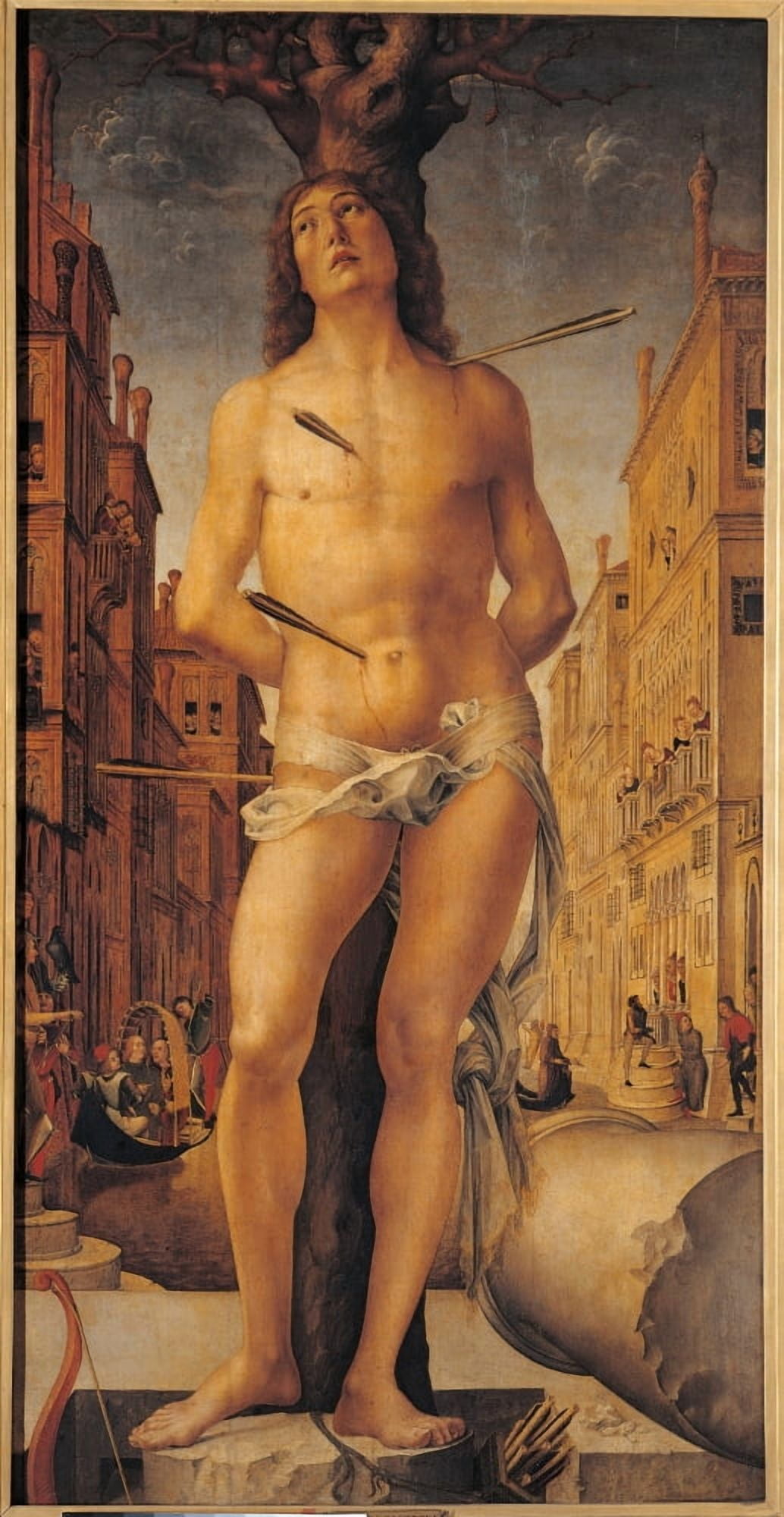 St Sebastian Canvas Art - (24 x 36)