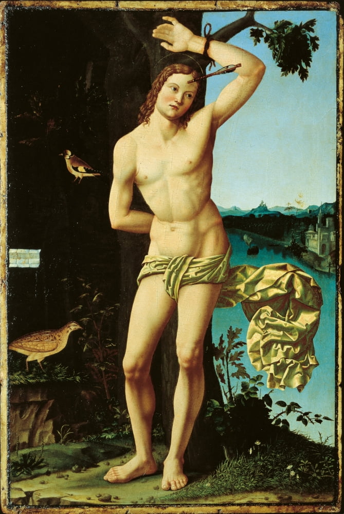 St Sebastian Canvas Art - (24 x 36)