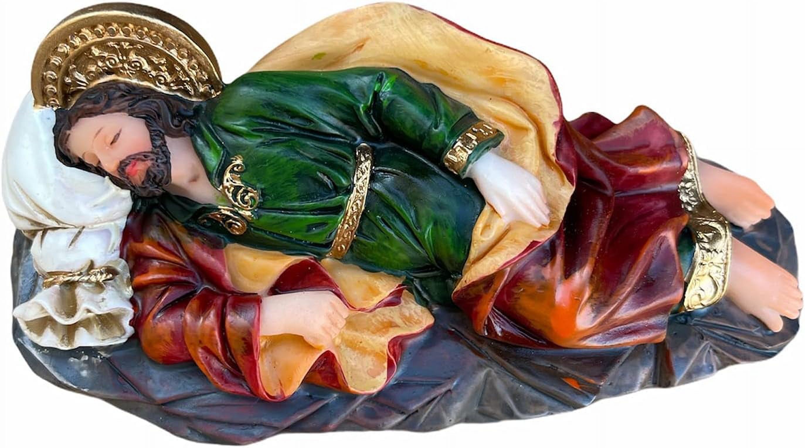 St Sleeping Saint Statue Figurine Religious Catholic Santo San Jose